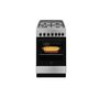 Плита Electrolux RKK520000X, комбинированая, серебристая