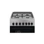 Плита Electrolux RKK520000X, комбинированая, серебристая