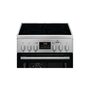 Плита Electrolux RKR560200X, электрическая, серебристая с черным