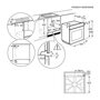 Духовой шкаф электрический Electrolux OKC8P39WX 949494783, черный