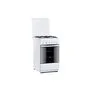 Плита Flama FG 2424 W, газовая, белая