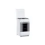 Плита Flama FG 2424 W, газовая, белая