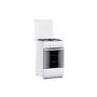 Плита Flama FG 2424 W, газовая, белая