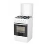 Плита Flama FG 2424 W, газовая, белая