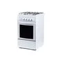 Плита Flama RG 24026 W, газовая, белая