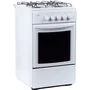 Плита Flama RG 24026 W, газовая, белая