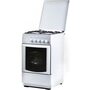 Плита Flama FG 24023 W, газовая, белая