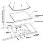 Варочная поверхность Gefest ЭС В СН 4231 К12 белая 