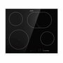 Варочная поверхность Gorenje GHS648X черная 