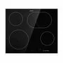 Варочная поверхность Gorenje GHS648X черная 