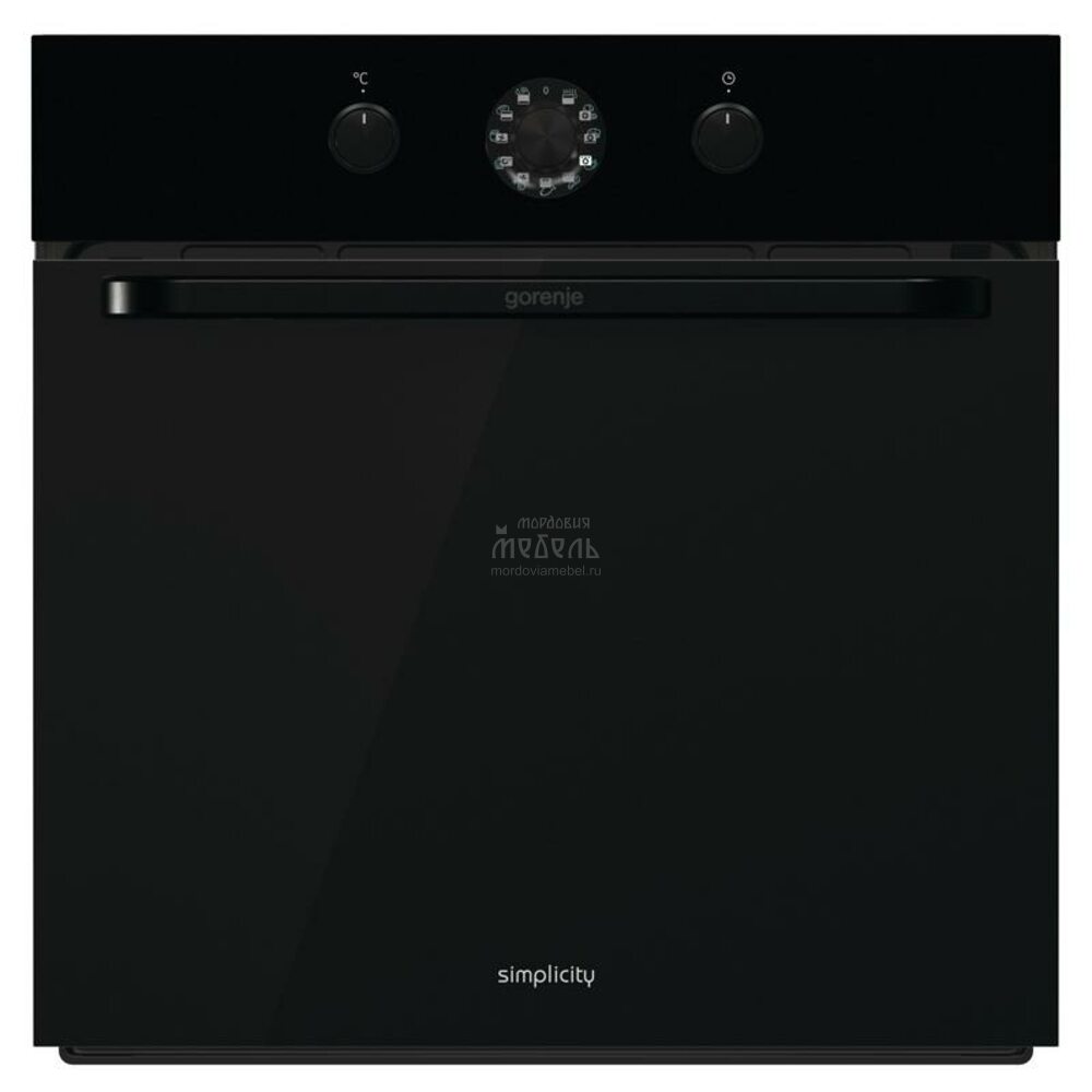 Духовой шкаф gorenje bo6725e02bg черный