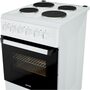Плита Gorenje EF5110W, электрическая, белая