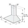 Вытяжка каминная Gorenje WHC63CLB, черный с бронзовым