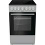 Плита Gorenje EC5220SG, электрическая, серебристая с черным