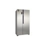 Холодильник HIBERG RFS-67D NFS, серебристый