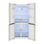 Холодильник HIBERG RFQ-490DX NFYm inverter 00000274066, бежевый с рисунком «мрамор»