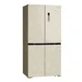Холодильник HIBERG RFQ-490DX NFYm inverter 00000274066, бежевый с рисунком «мрамор»