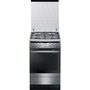 Плита Hansa FCMX59221, комбинированая, нержавеющая сталь