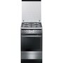 Плита Hansa FCMX59221, комбинированая, нержавеющая сталь
