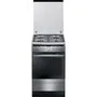 Плита Hansa FCMX59221, комбинированая, нержавеющая сталь