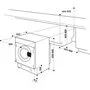Встраиваемая стиральная машина Hotpoint-Ariston  BI WDHG 75148 EUбелый 