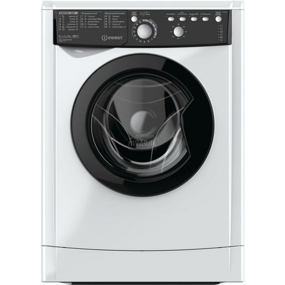 Купить Стиральная машина Indesit EWSB 5085 BK CIS F157052 в каталоге  интернет-магазина МордовияМебель с доставкой по России: характеристики,  отзывы, фото