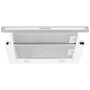 Вытяжка встраиваемая Kuppersberg SLIMLUX IV 60 BGL, белый с серебристым
