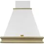 Вытяжка каминная LEX VERONA 600, белый с коричневым