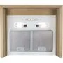 Вытяжка каминная LEX VERONA 600, белый с коричневым