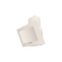 Вытяжка каминная MBS GALTONIA 150 GLASS IVORY, бежевый