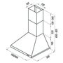 Вытяжка каминная Maunfeld AIRE 60, белый