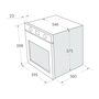 Духовой шкаф газовый Maunfeld MGOG.673B, черный