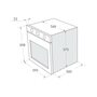 Духовой шкаф газовый Maunfeld MGOG.673W, белый