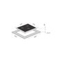 Варочная поверхность Maunfeld MVI45.3HZ.3BT-WH белая 