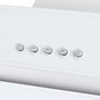 Вытяжка каминная Maunfeld YORK PUSH 60 Glass White, белый
