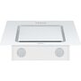 Вытяжка каминная Maunfeld YORK PUSH 60 Glass White, белый