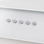 Вытяжка каминная Maunfeld WIND PUSH 60 Glass White, белый