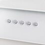Вытяжка каминная Maunfeld WIND PUSH 60 Glass White, белый