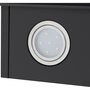 Вытяжка каминная Maunfeld d CASCADA PUSH 60 Glass Black, черный