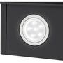 Вытяжка каминная Maunfeld d CASCADA PUSH 60 Glass Black, черный