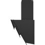 Вытяжка каминная Maunfeld d CASCADA PUSH 60 Glass Black, черный