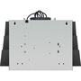 Вытяжка каминная Maunfeld d CASCADA PUSH 60 Glass Black, черный