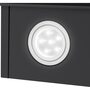 Вытяжка каминная Maunfeld d CASCADA PUSH 60 Glass Black, черный
