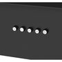 Вытяжка каминная Maunfeld d CASCADA PUSH 60 Glass Black, черный