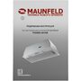 Вытяжка встраиваемая Maunfeld THAMES 601PM INOX КА-00014208, нержавеющая сталь
