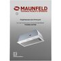 Вытяжка встраиваемая Maunfeld THAMES 601PM WHITE КА-00014207, белый