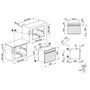 Духовой шкаф газовый Smeg SF6341GVX, серебристый