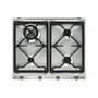 Варочная поверхность Smeg SR964XGH нержавеющая сталь 