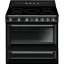 Плита Smeg TR90IBL9, электрическая, черная