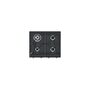 Варочная поверхность Smeg SRV864AOGH антрацитовая 